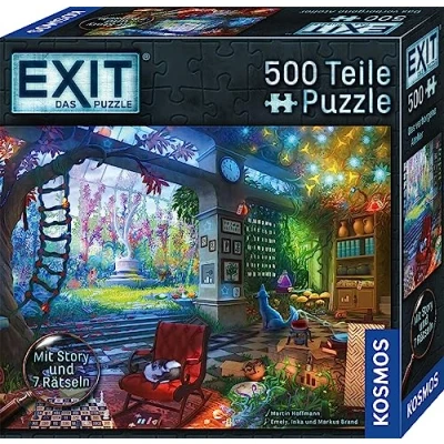 Afbeelding van EXIT® De puzzel: het verborgene werkplaats: spel