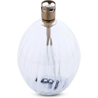 Afbeelding van Olielamp incl. trechtertje Peri 10,5 cm Messing