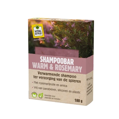 Image de VITALstyle Barre de Shampooing Warm &amp; Rosemary 180g