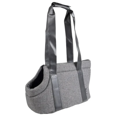 Afbeelding van Flamingo Draagtas Danira Hondendraagtas 50x24x26 cm Grijs