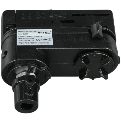 Afbeelding van V TAC LED tracklights railaansluiting Y IP20 Zwart