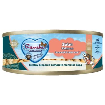 Afbeelding van Renske Blik Vers Gestoomd Complete Menu Zalm Graanvrij 95 gr