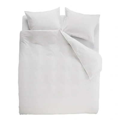Afbeelding van Ambiante Cotton Uni dekbedovertrek Lits Jumeaux XL 260x200/220 Wit