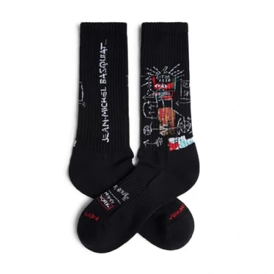 Afbeelding van Jimmy Lion sokken athletic basquiat gem spa zwart (Basquiat) 36 40