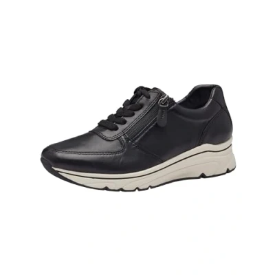 Afbeelding van Tamaris Pure Relax Sneakers voor dames, Zwart leder
