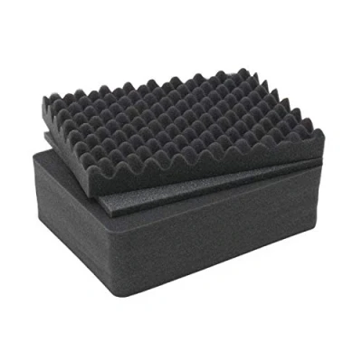 Afbeelding van HMF ODR100 Set van 3 koffermatten met rasterschuim voor outdoor fotokoffer, 31 x 23 cm