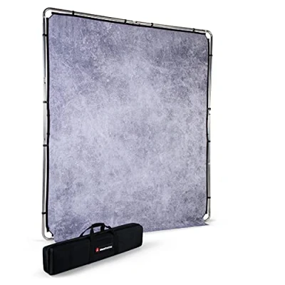Afbeelding van Lastolite EzyFrame Achtergrond 2 x 2,3m Beton (200 cm, 230 cm), Achtergrondsystemen, Grijs
