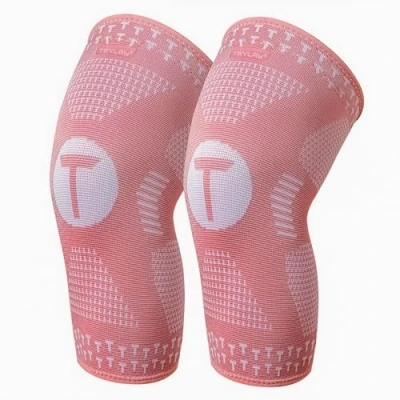 Afbeelding van Teylam 2 stuks medische kniebeschermers voor mannen en vrouwen, compressiebandages meniscusscheur, artritis, LCA, hardlopen, yoga, basketbal, volleybal, linker rechterbeen
