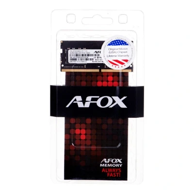 Afbeelding van AFOX 8GB [1x8GB 2400MHz DDR4 SO DIMM]