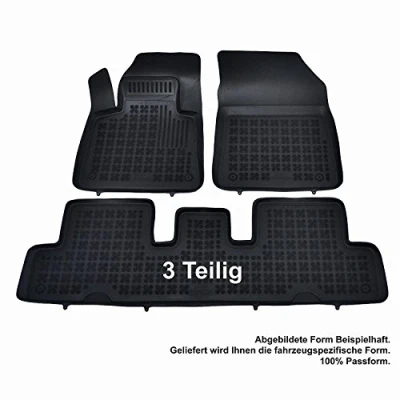 Afbeelding van 3D rubbermat Kia Carens 2013