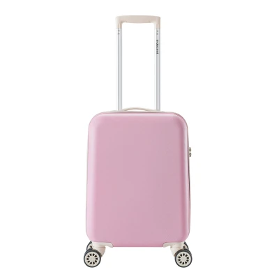 Afbeelding van Decent Star Maxx Trolley 55 pastel pink Harde Koffer