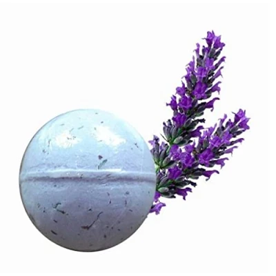 Afbeelding van SyS Bruisbal Lavendel Voor Bad 140g Huidverzorging Versterkend &amp; Hydraterend Bruisballen