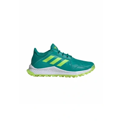 Afbeelding van adidas Performance Hockey Youngstar Golfschoenen voor kinderen, Maat: 33, Pure teal lucid lemon core black Textiel/ synthetisch