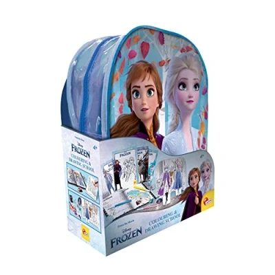 Afbeelding van Liscianigiochi 92925 ELSA kleur en tekenschool, Frozen Mal Teichenschool, ys/m