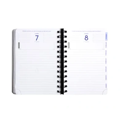 Afbeelding van Exacompta 184277E Dagplanner Forum Black &amp; Color 12 x 17 cm augustus 2024 tot juli 2025 Kleur: roze