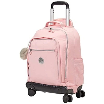 Image de Kipling NEW ZEA Grand sac à dos roulettes, Bridal Rose (Rose)