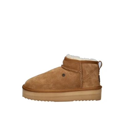 Afbeelding van Warmbat Australia Durack Plateau Dames Snowboots, Dames, Maat: 42, Cognac Veloursleer