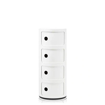 Image de Kartell Componibili 4 Table D&#039;appoint White