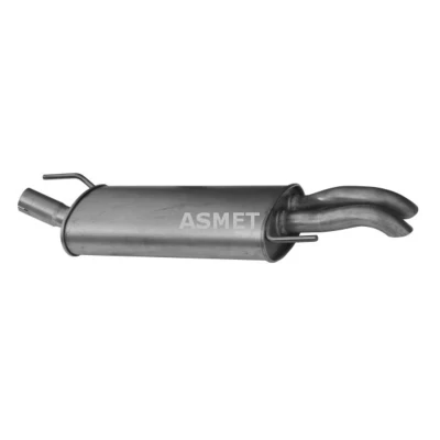 Afbeelding van ASMET 03.052 Einddemper VOLKSWAGEN: Golf 3, 3 Cabrio, 4 Cabrio
