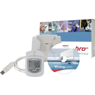Afbeelding van ebro EBI 20 T1 Set Temperatuur datalogger Te meten grootheid: 30 tot 70 C