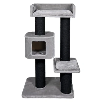 Afbeelding van Jack And Vanilla Krabpalen Krabpaal Timon Grijs 70x50x120cm 42/0067 176566