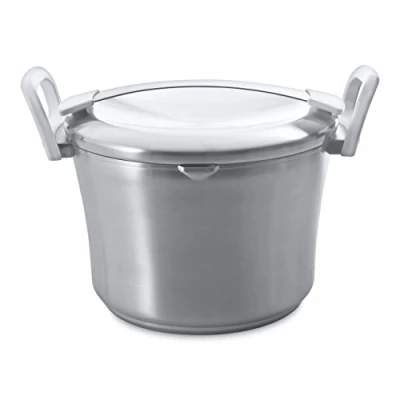 Afbeelding van Kookpot met deksel wit 24 cm