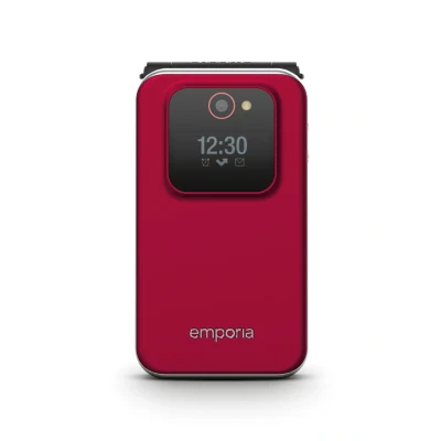 Afbeelding van Emporia Joy 4G Rood met Yoin abonnement 200 minuten + 40000 MB 4G+