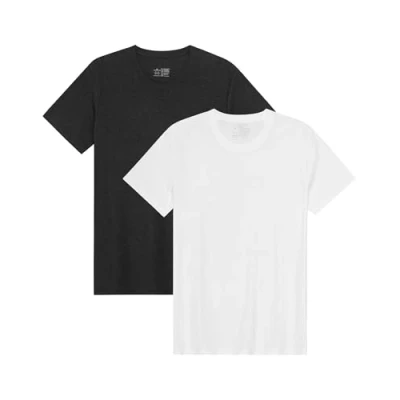 Afbeelding van Danish Endurance CREW NECK 2PACK Tshirt basic, Heren, Maat: Large, Mc xwhite xblack