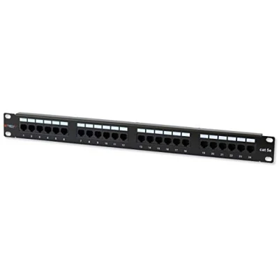 Afbeelding van Techly 24 x RJ45, Server accessoires, Zwart