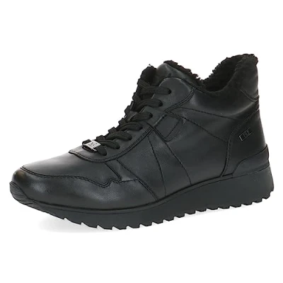 Afbeelding van Caprice Snowboots, Dames, Maat: 38, Schwarz Leer