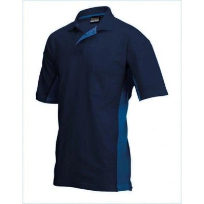 Afbeelding van Tricorp Poloshirt Workwear 202002 180gr Marine/Koningsblauw Maat 3XL