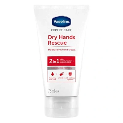 Afbeelding van Vaseline Expert Care Dry Hands Rescue Handcrème 75 ml