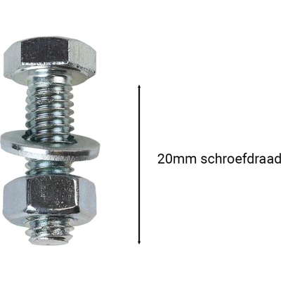 Afbeelding van Tapbouten Verzinkt M6 x 20 mm 200 stuks