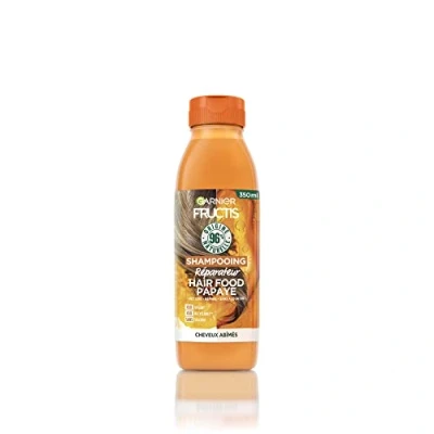 Afbeelding van Garnier Hair Food Fructis Papaya routine haarverzorging cadeauset voor beschadigd haar 3647 cl 98% ingrediënten van natuurlijke oorsprong