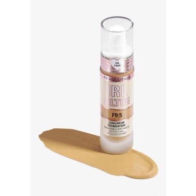 Afbeelding van Makeup Revolution IRL Filter Longwear Foundation Foundation, Dames, Maat: 23 ml, F9.5
