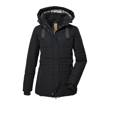 Afbeelding van Giga by Killtec winterjas Jas 39930 zwart padded dames 50