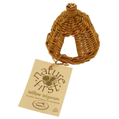 Afbeelding van Nature First Happy Pet Wilgen Wigwam SMALL 12,5X12,5X13,5 CM