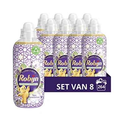 Afbeelding van 8x Robijn Klein &amp; Krachtig Wasmiddel Color 19 Wasbeurten 665 ml
