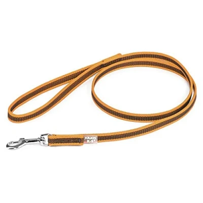 Afbeelding van Julius K9 antislip lijn, 2m / 14mm met handvat ORANJE