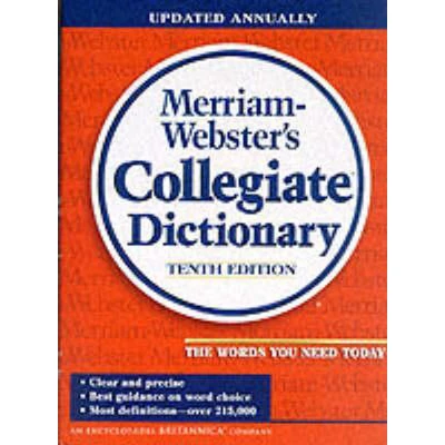 Afbeelding van Merriam Webster Collegiate Dictionary