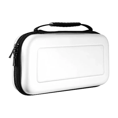 Image de Jissta Etui pour Nintendo Switch &amp; OLED Console , Accessoires Pochette Protection Rangement Coque en Matériau Durable, Housse de Transport avec 10 Cartouche Jeux