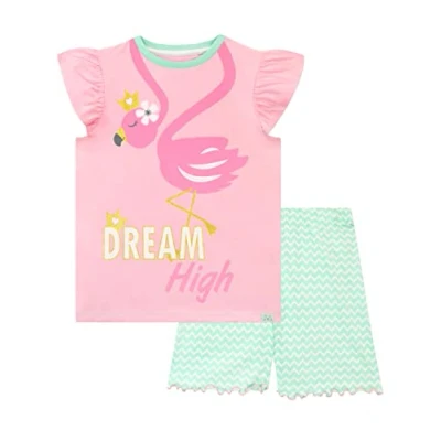 Afbeelding van Harry Bear flamingo meisjes pyjama, Roze