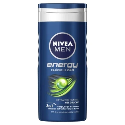 Image de Nivea Men Gel Douche 3en1 Energy 250 ml