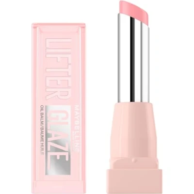 Afbeelding van Maybelline New York Lifter Glaze Oil 002 Pink Drip Lippenbalsem Tot 24 uur hydratatie Met glanzende pigmenten 3 gr