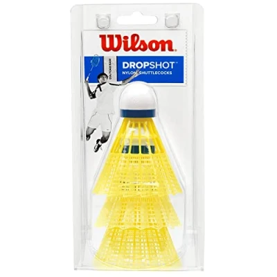 Afbeelding van Wilson Dropshot 3P Clamshel WRT6048YE, Unisex, Geel, lotki, maat: One size