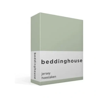 Afbeelding van Beddinghouse Jersey Hoeslaken 180x200/220 Groen
