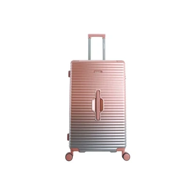 Image de Saxoline Blue Elite Trunk Valise de voyage 77 cm Grande 8 Roues