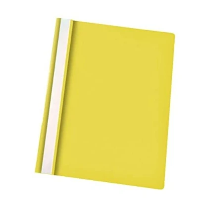 Afbeelding van Esselte 28318 VIVIDA Lamellenmappen, A4, kunststof, capaciteit 160 vellen, geel, 25 stuks