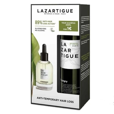 Afbeelding van Lazartigue Stronger Hair Serum Set Pakket