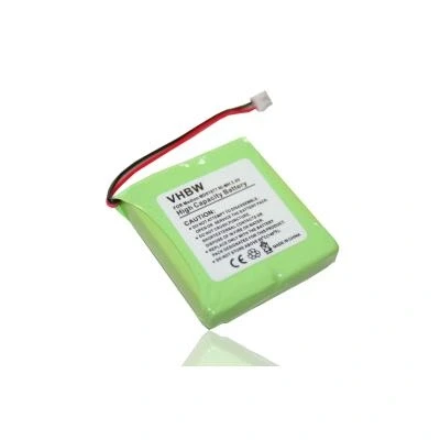 Image de Batterie Ni MH 500mAh, 2.4V pour téléphone T Com Sinus A201 et BT Verve, remplace les modèles 5M702BMX / GP0827 GP0845
